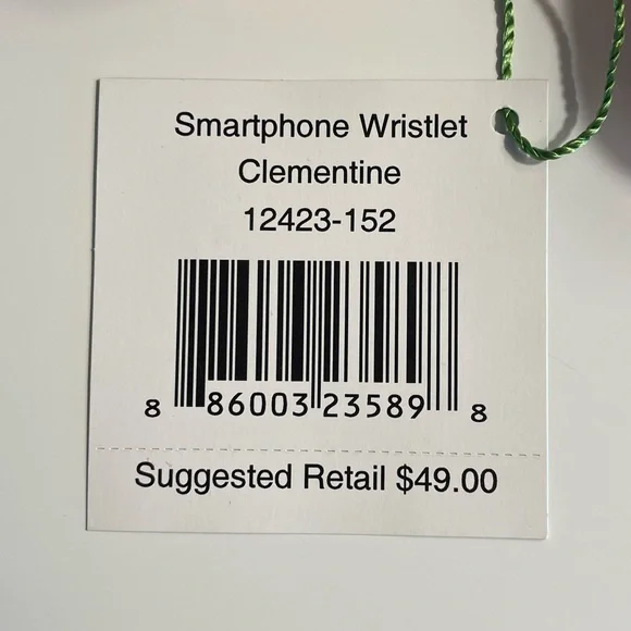 Vera Bradley Smartphone Wristlet in Retired Clementine Print (NWT) - Picture 6 of 6